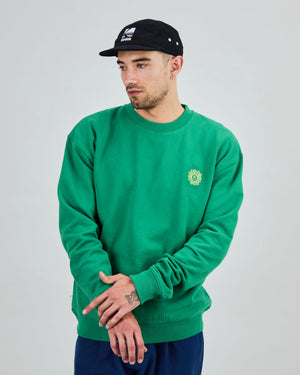 Asis Percales Daisy Sweatshirt Green