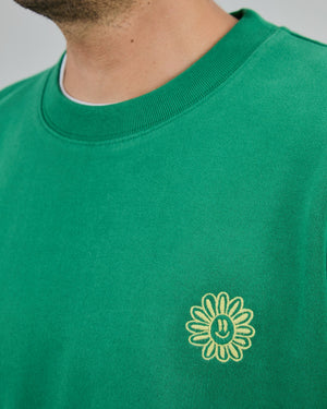 Asis Percales Daisy Sweatshirt Green