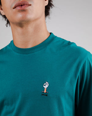 Yeye Weller It's Ok T-Shirt Green