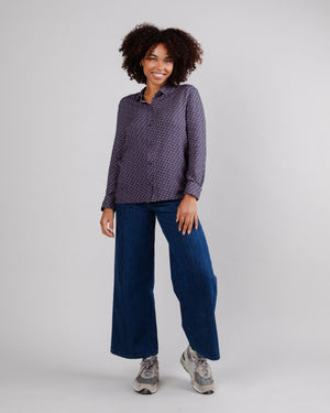 Blusa Lips Prune