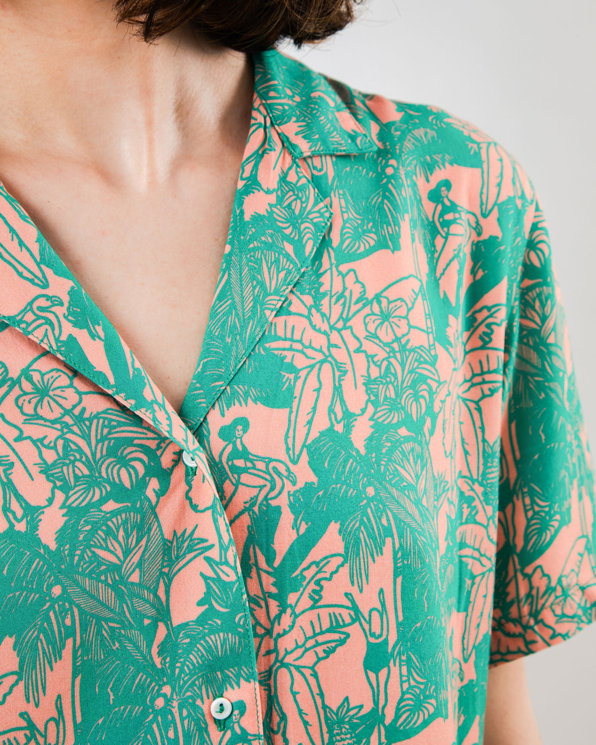 Helios Aloha Blouse Pink