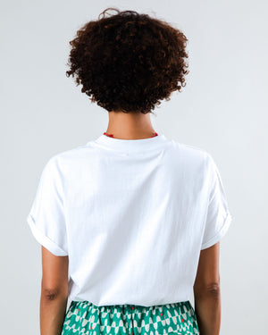 Ola de Calor Oversize Tee  White