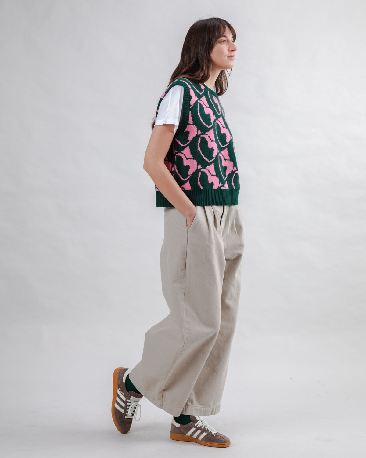 Heart Wool Vest