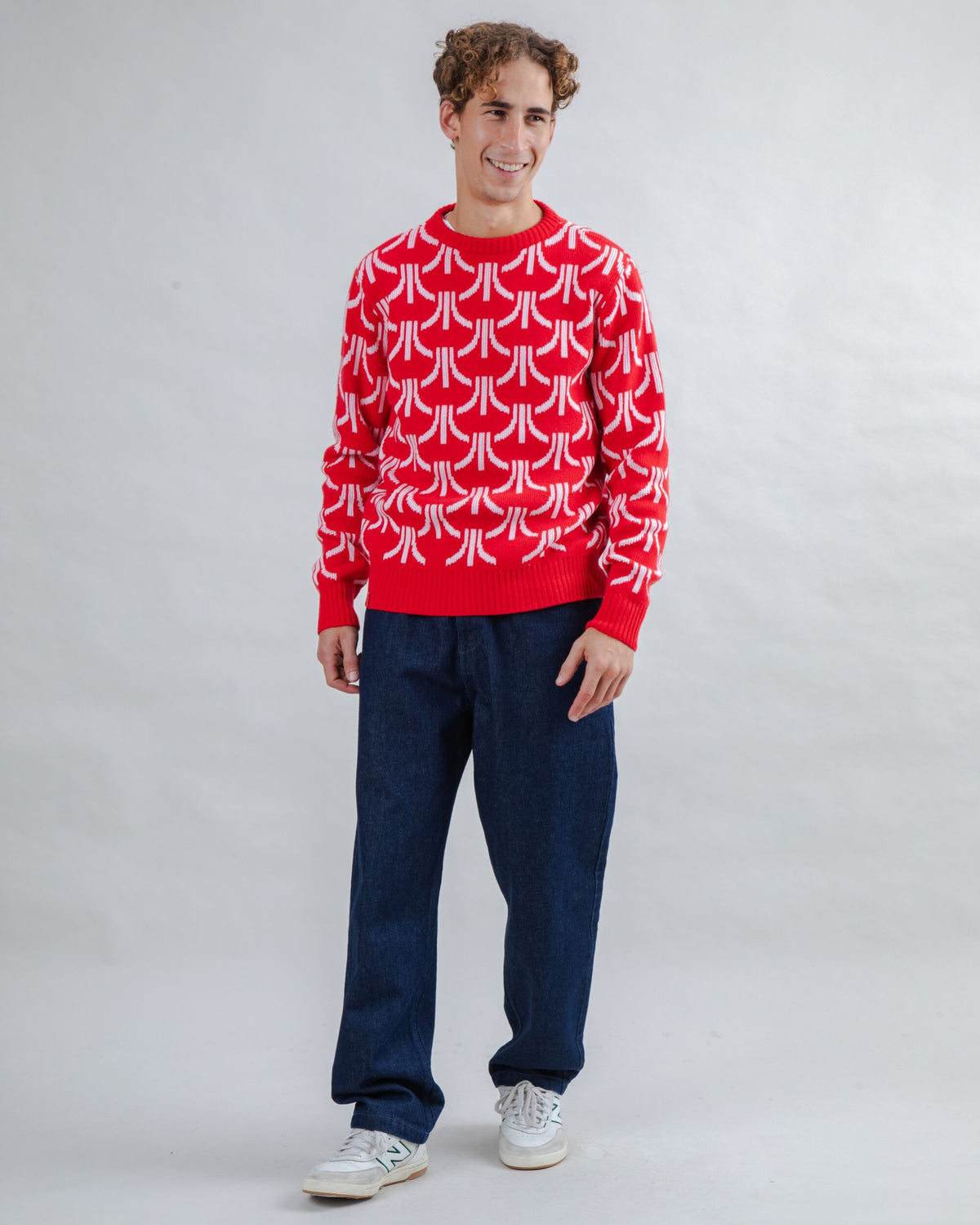 Atari Sweater Monogram Jacquard