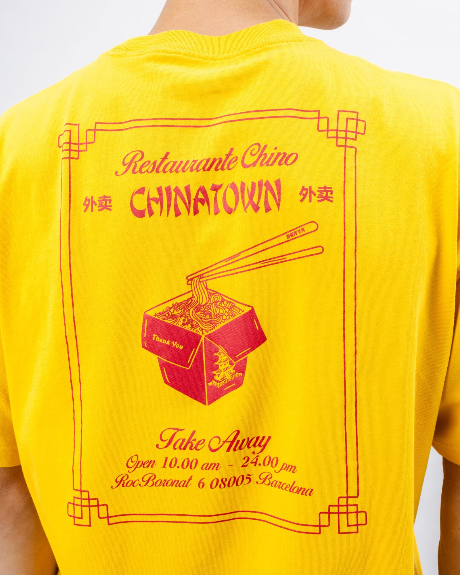 Noodles Oversize T-shirt Yellow