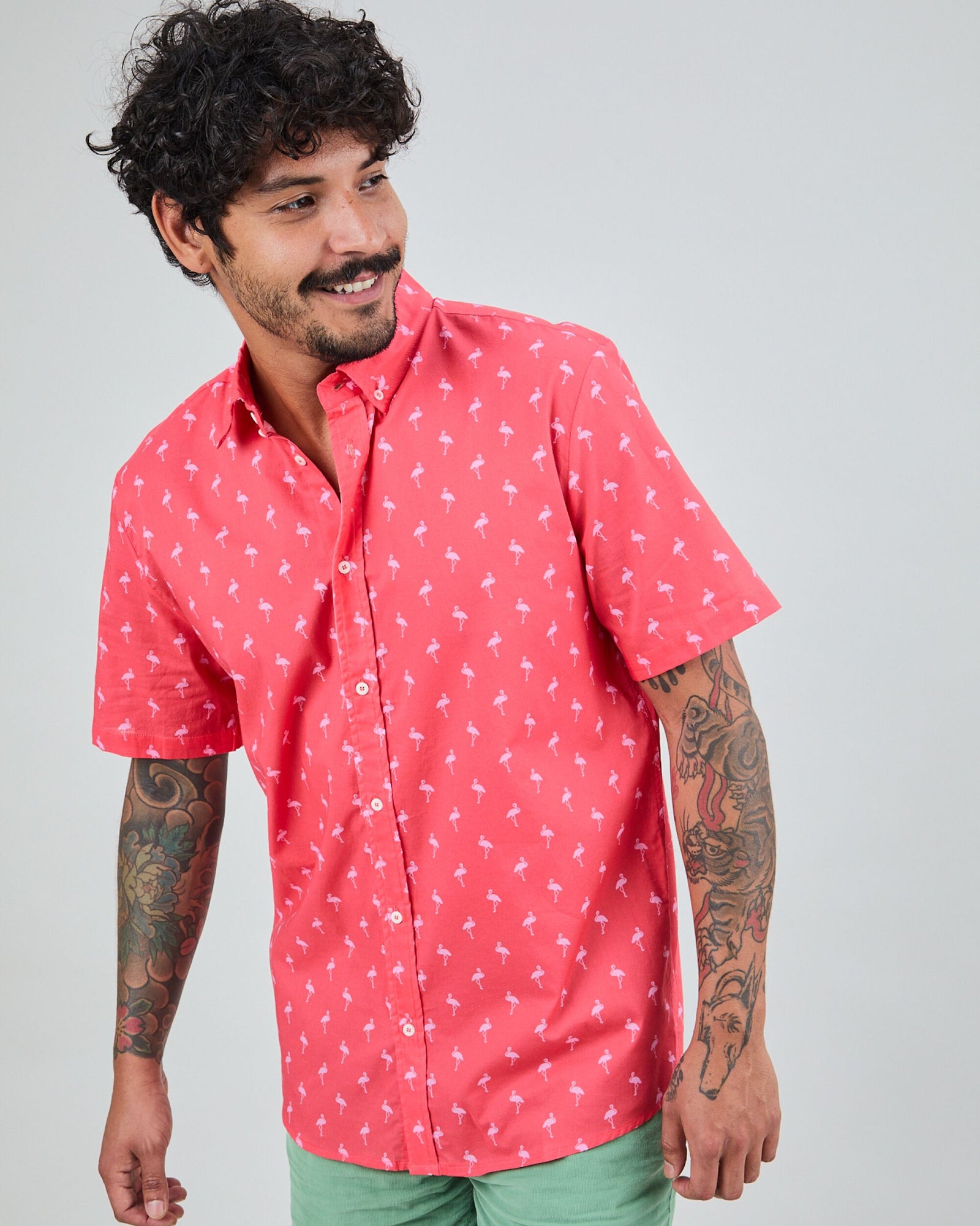 Magnum Flamingo Printed Shirt