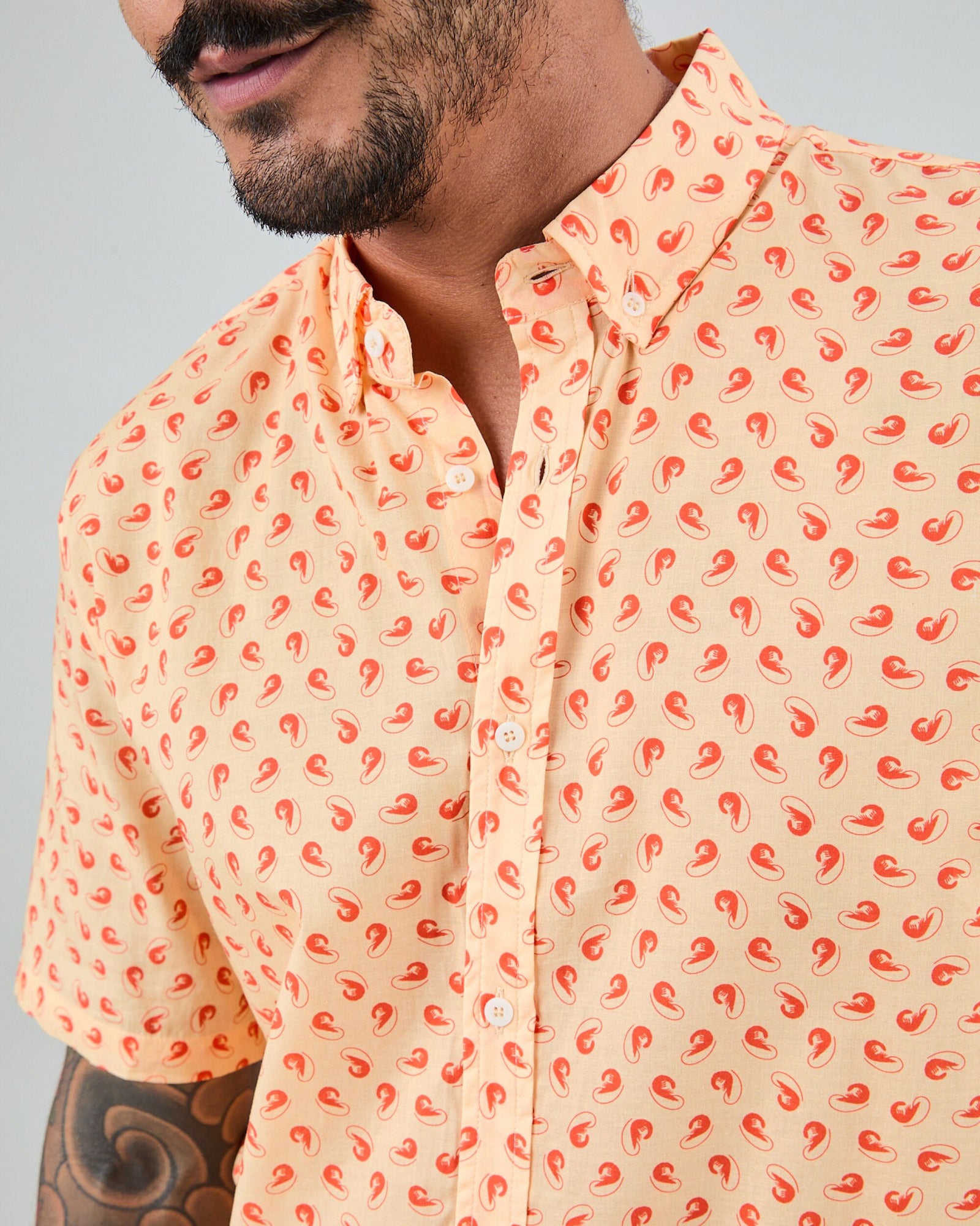 Palamos Shrimp Printed Shirt