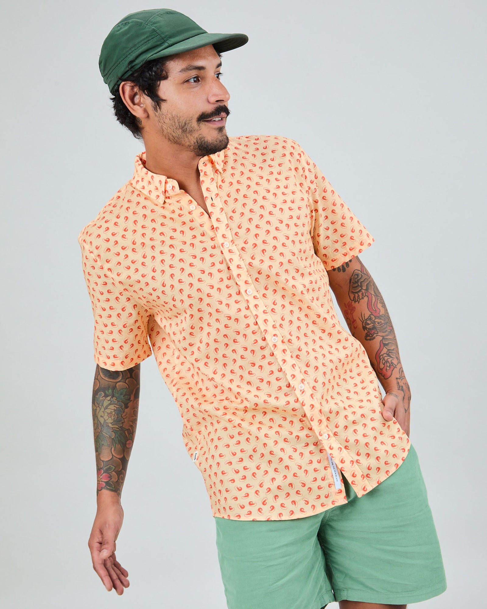 Palamos Shrimp Printed Shirt