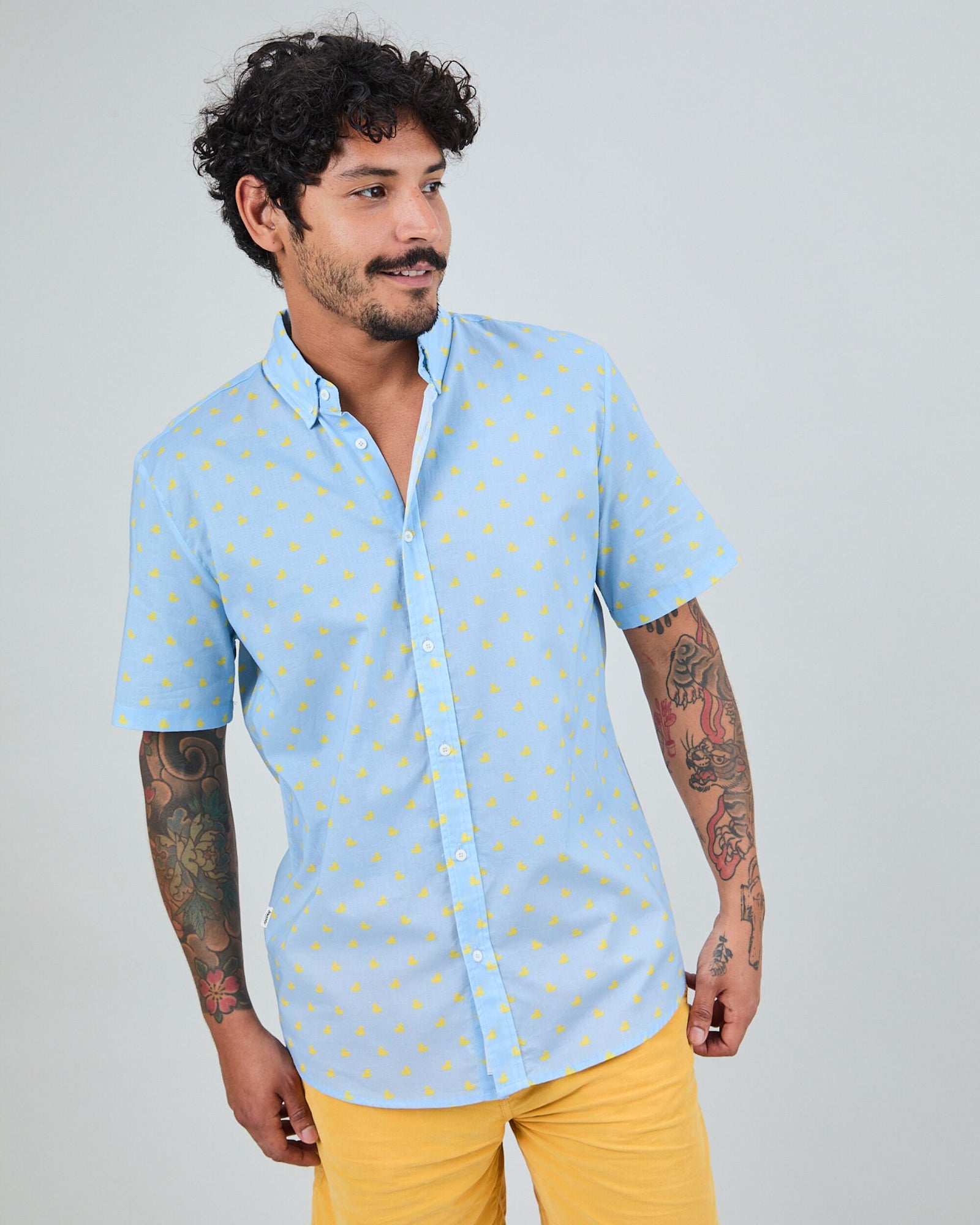 Leo Rubber Duc Printed Shirt
