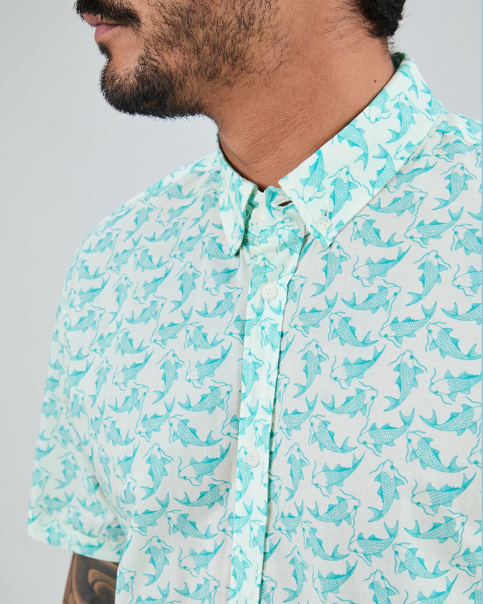 Koi Fish Printed Shirt