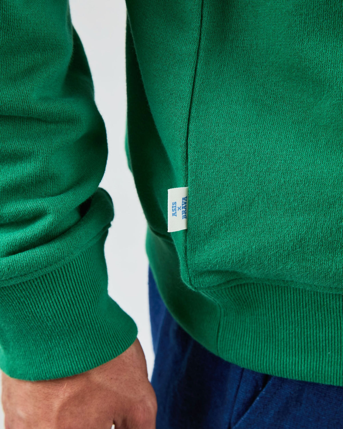 Asis Percales Daisy Sweatshirt Green