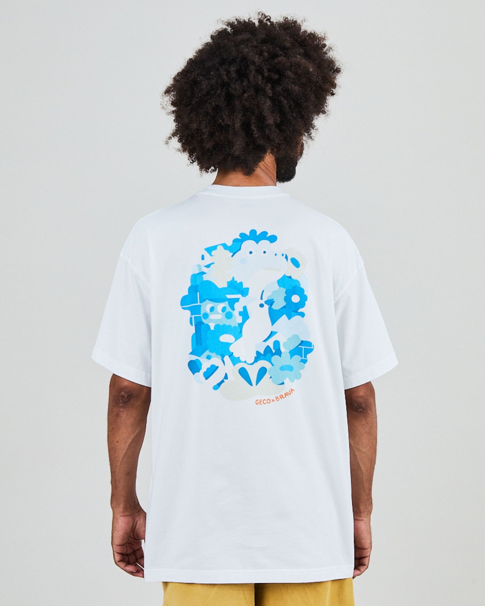 Geco Friends Oversize T-Shirt White