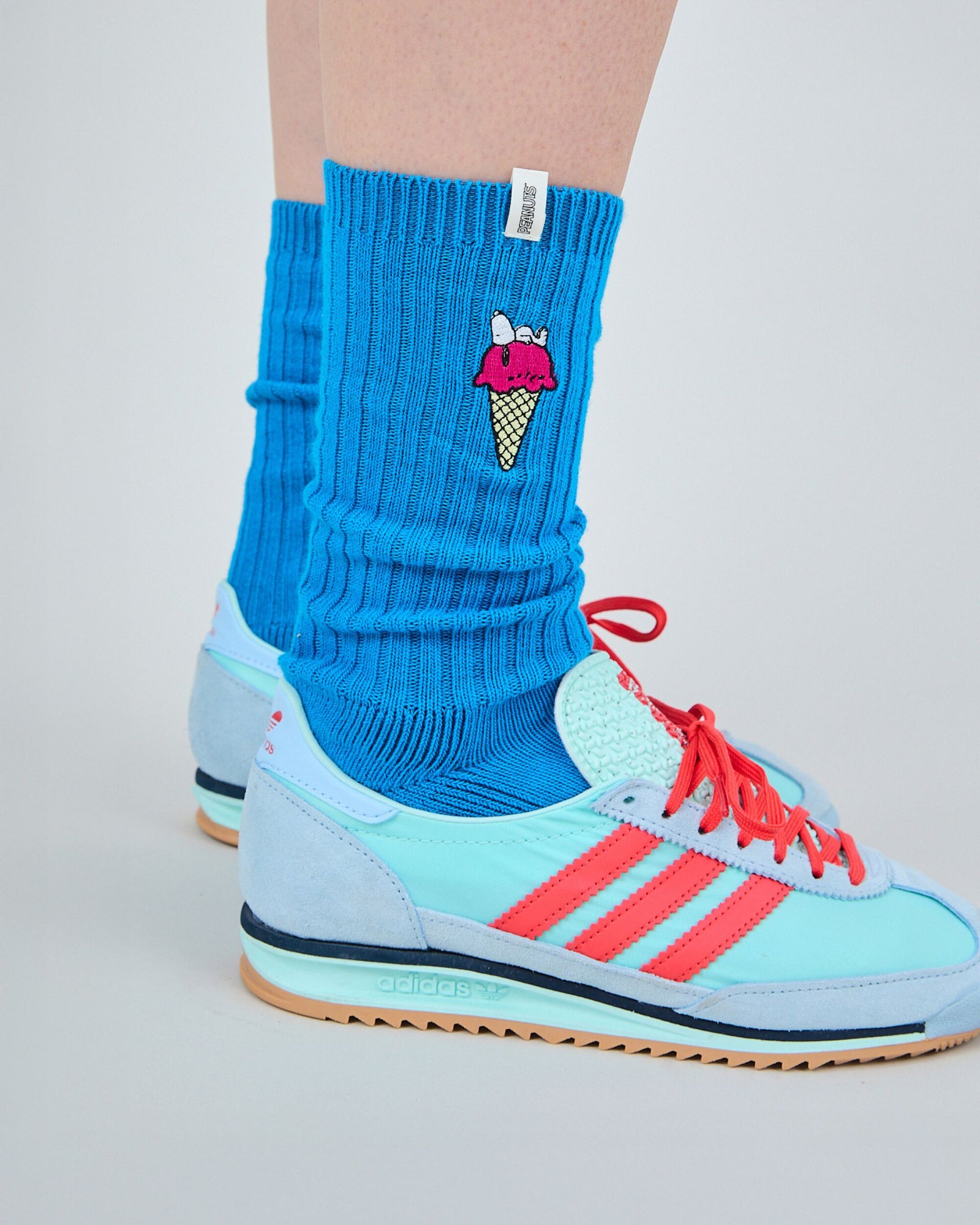 Peanuts Gelato Socks Blue