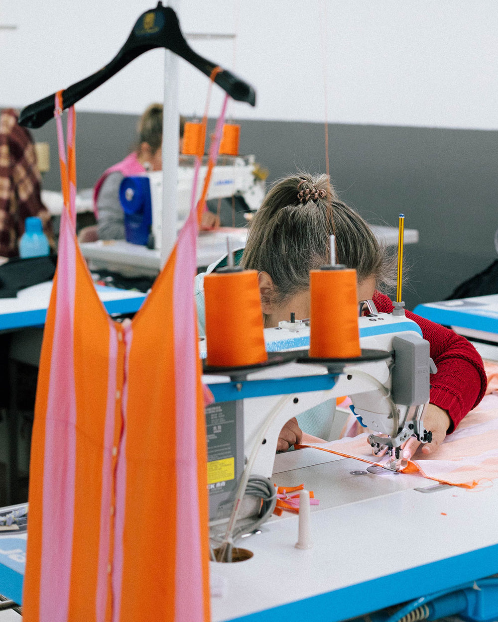 Ethically	made with certified, feel-good fabrics.