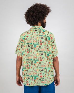 Lucha Libre Aloha Shirt