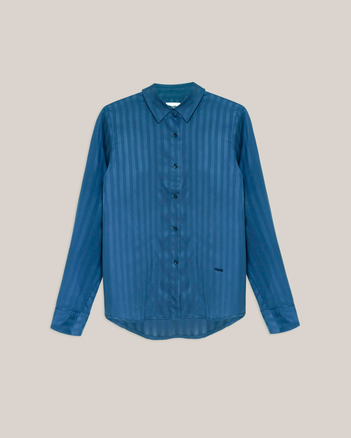Hidden Stripes Blouse Navy