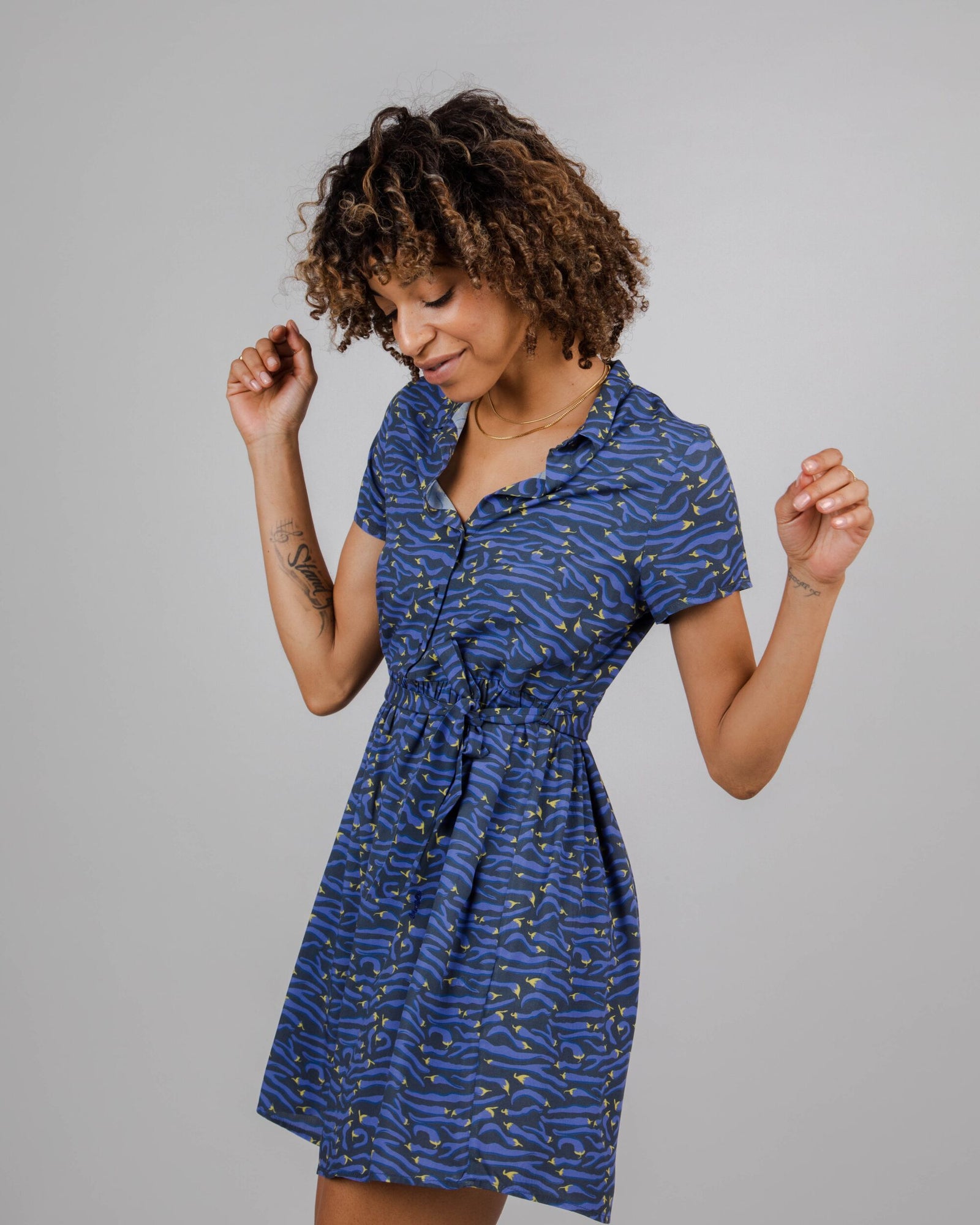 Jalapeño Midi Dress Purple