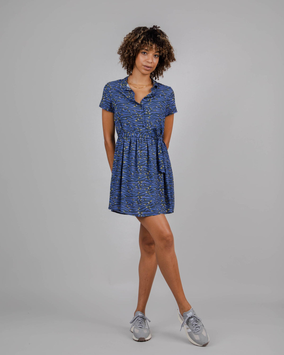 Jalapeño Midi Dress Purple