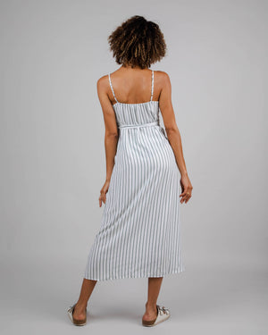 Mix Strap Dress Kale 