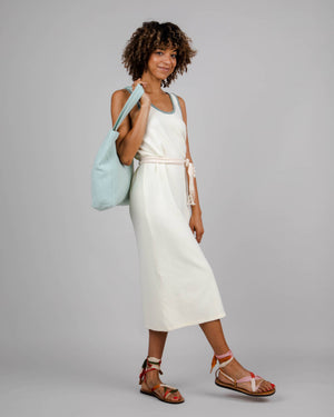 Jersey Long Dress White