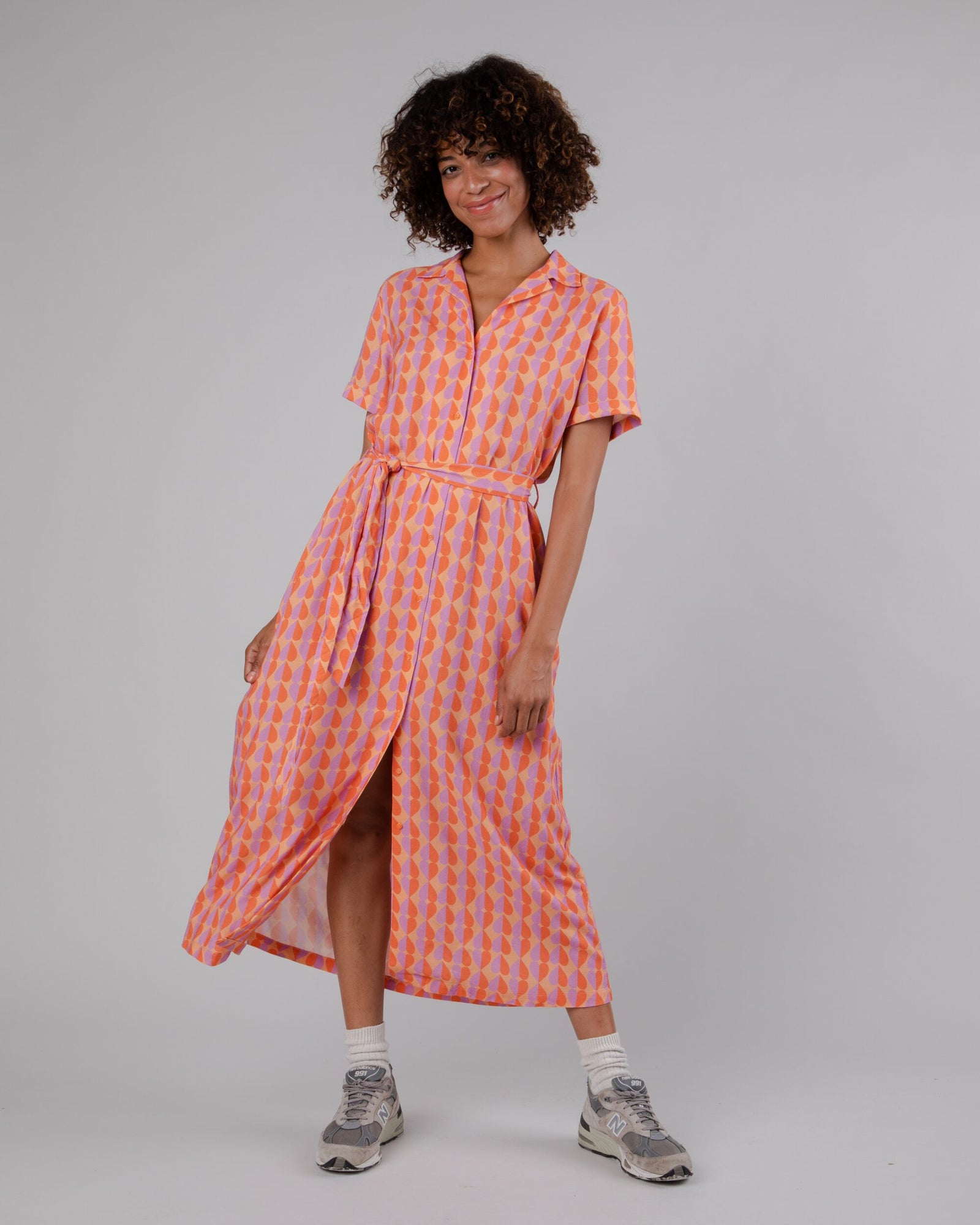 Gummie Long Dress Apricot